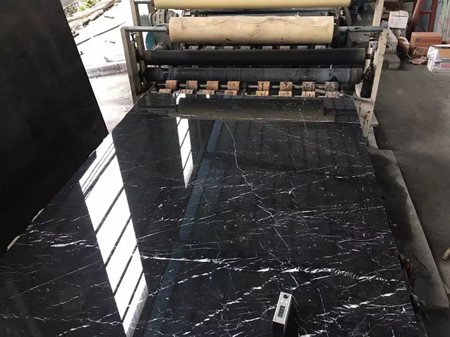 nero marquina marble slabs factory